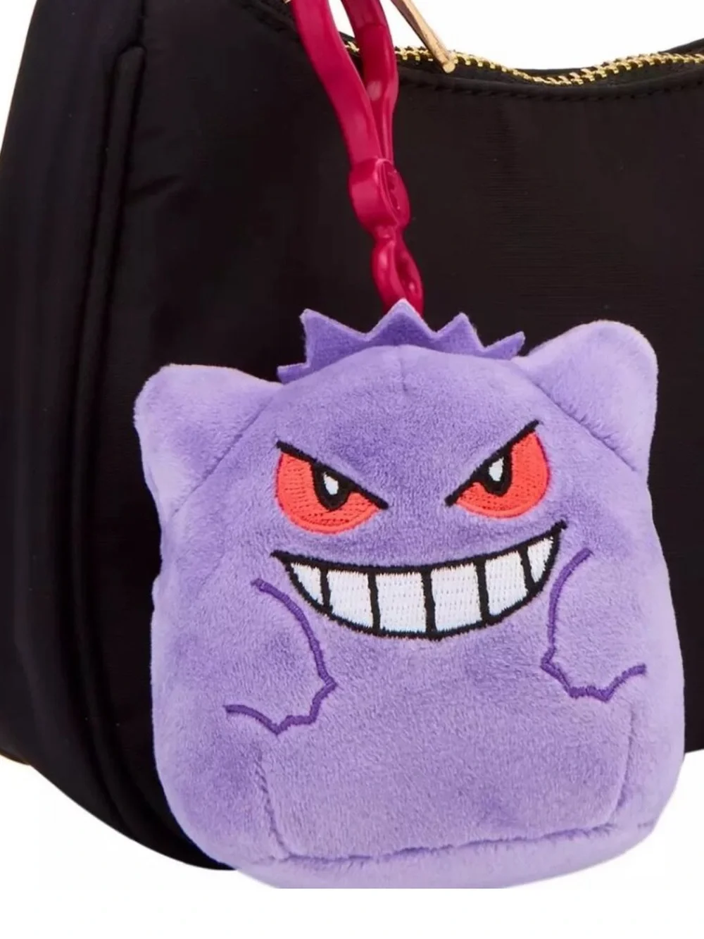 Squishmallows Pokémon Gengar Plush Clip Bagcharm Keychain